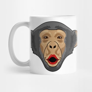 Monkey with Kiss mouth Mug